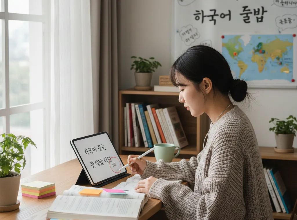 cara belajar bahasa korea yang efektif