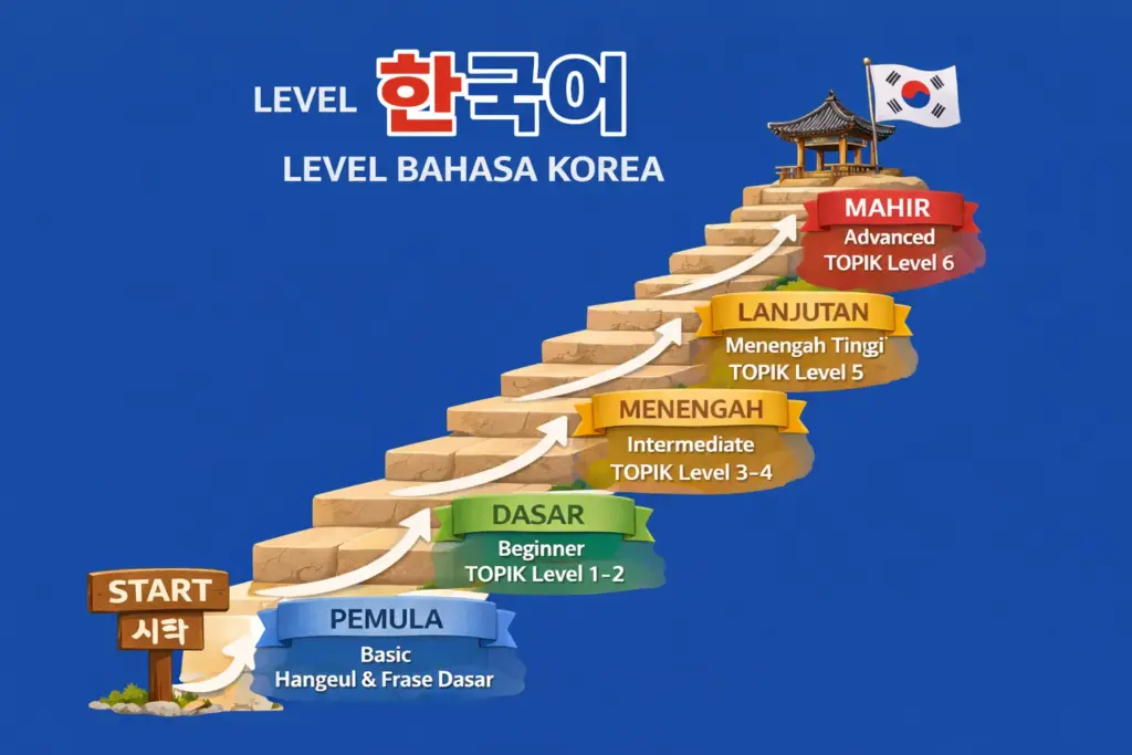 level bahasa korea TOPIK