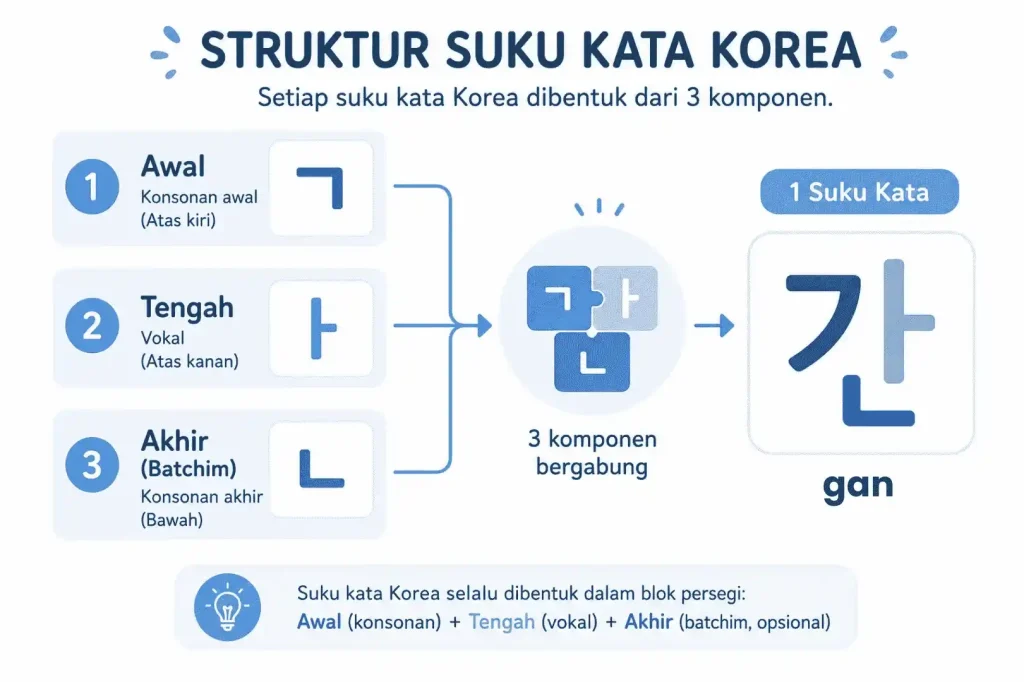 Cara Mudah Memahami Batchim (Konsonan Akhir) Korea